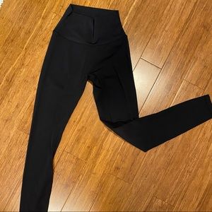 NVGTN Black solid seamless leggings
